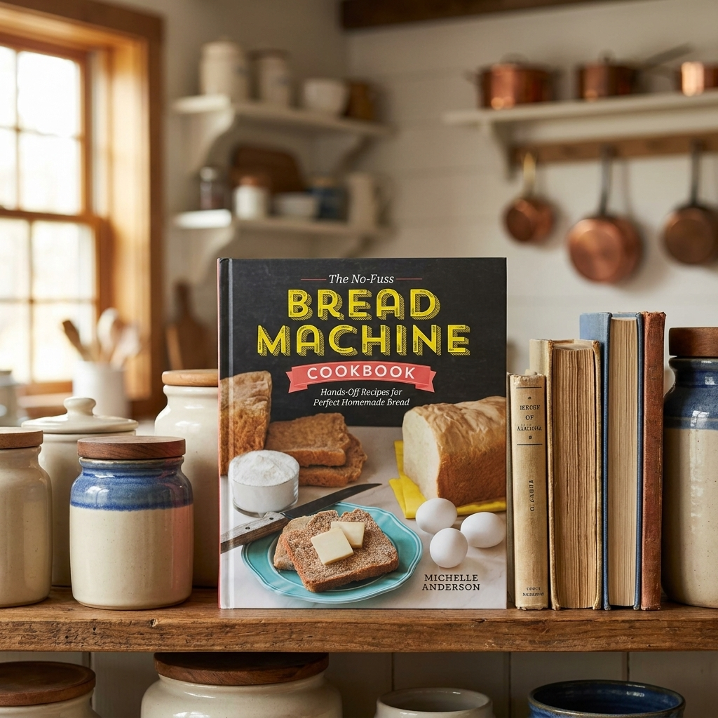 The No-Fuss Bread Machine Cookbook: Hands-Off Recipes for Perfect Homemade Bread